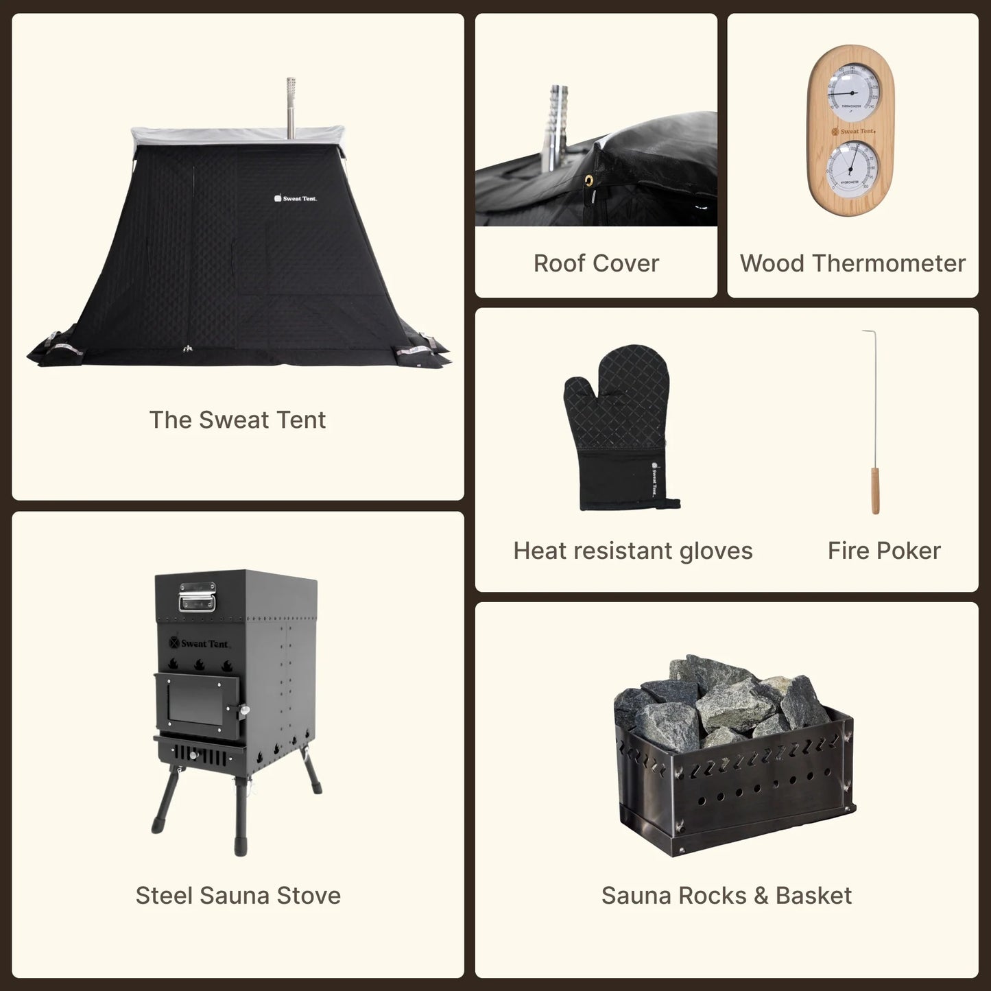 Dexunta Portable Outdoor Sauna Tent