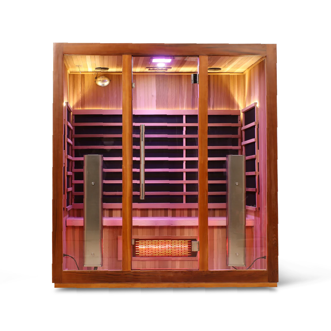 Dexunta 4-Person Smart Full Spectrum Infrared Sauna
