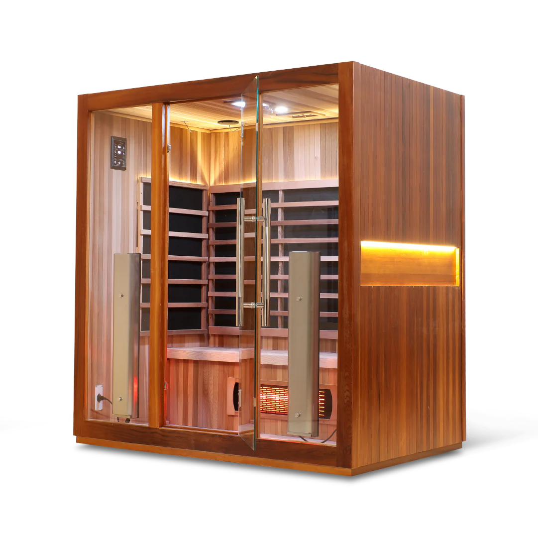 Dexunta 4-Person Smart Full Spectrum Infrared Sauna