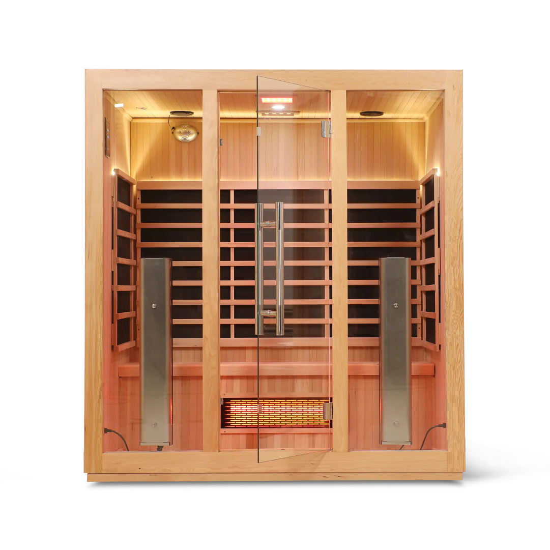 Dexunta 4-Person Smart Full Spectrum Infrared Sauna