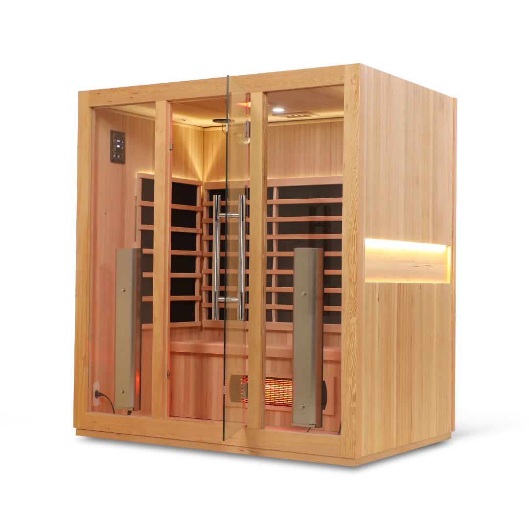 Dexunta 4-Person Smart Full Spectrum Infrared Sauna