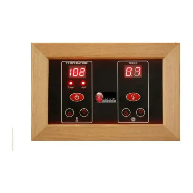 Dexunta 3-Person Zero EMF Infrared Sauna – Canadian Hemlock